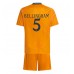 Maillot de foot Real Madrid Jude Bellingham #5 Extérieur vêtements enfant 2024-25 Manches Courtes (+ pantalon court)